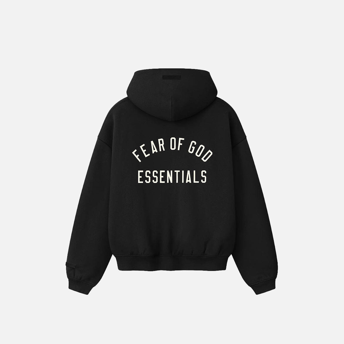 Fear of God Essentials KIDS CLASSIC FULL ZIP HOODIE - VINTAGE BLACK
