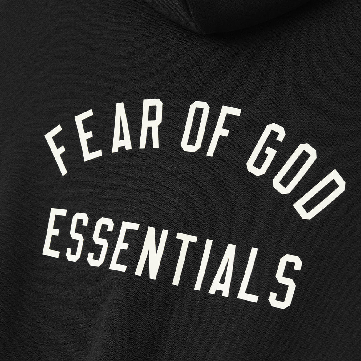 Fear of God Essentials KIDS CLASSIC FULL ZIP HOODIE - VINTAGE BLACK