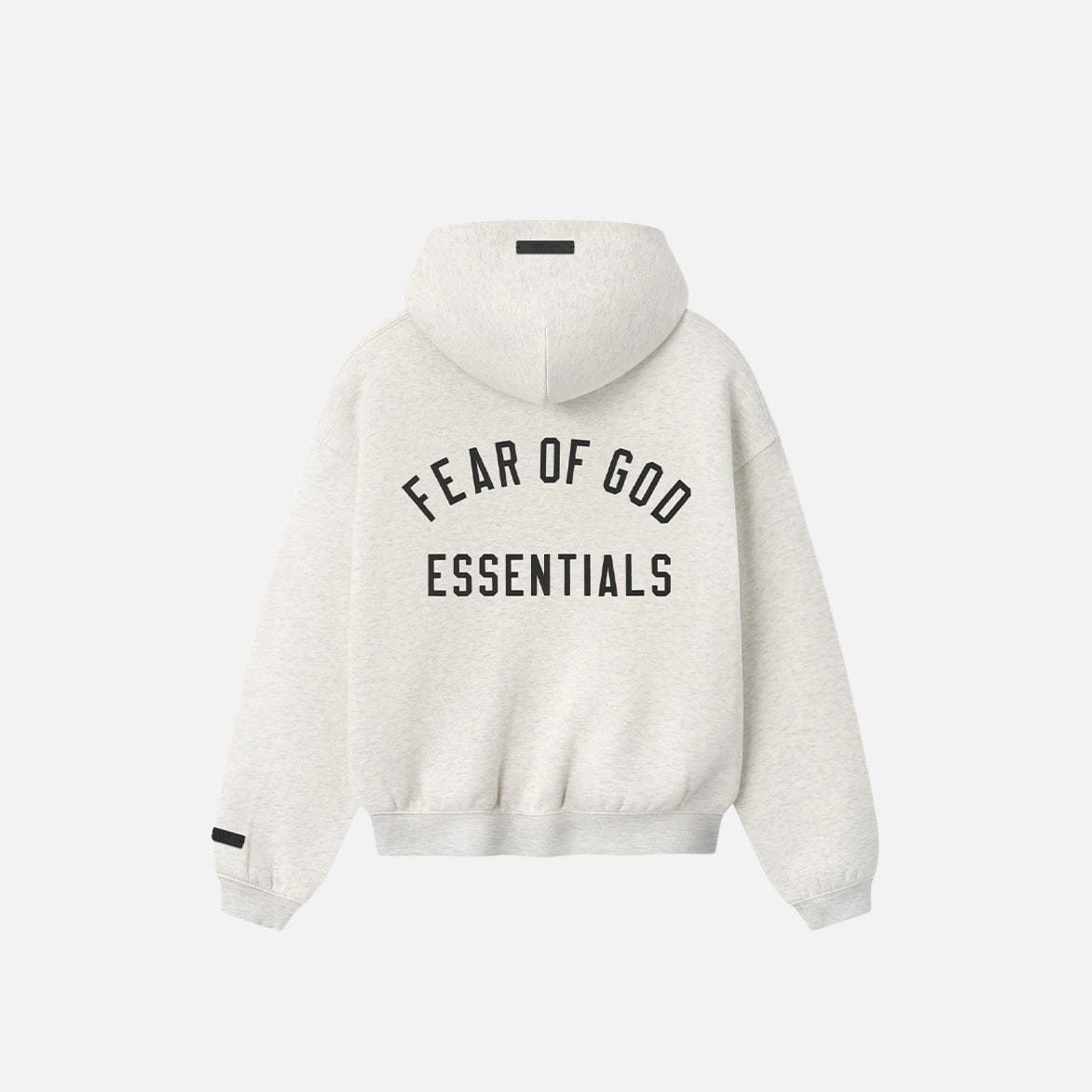 Fear of God Essentials KIDS CLASSIC FULL ZIP HOODIE - OATMEAL HEATHER