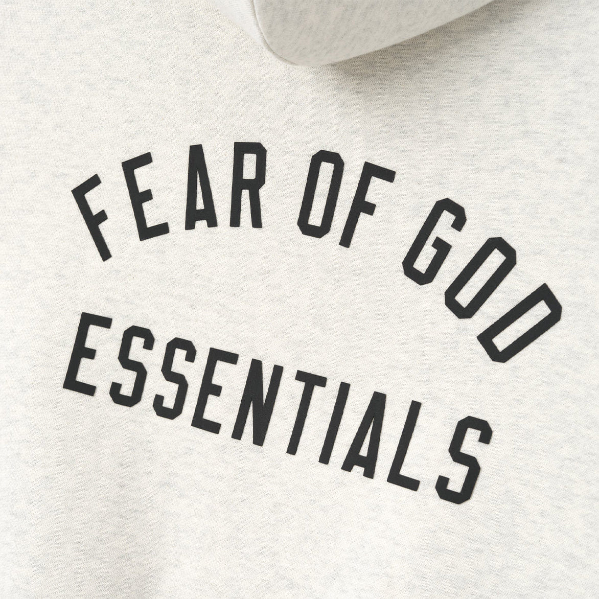 Fear of God Essentials KIDS CLASSIC FULL ZIP HOODIE - OATMEAL HEATHER