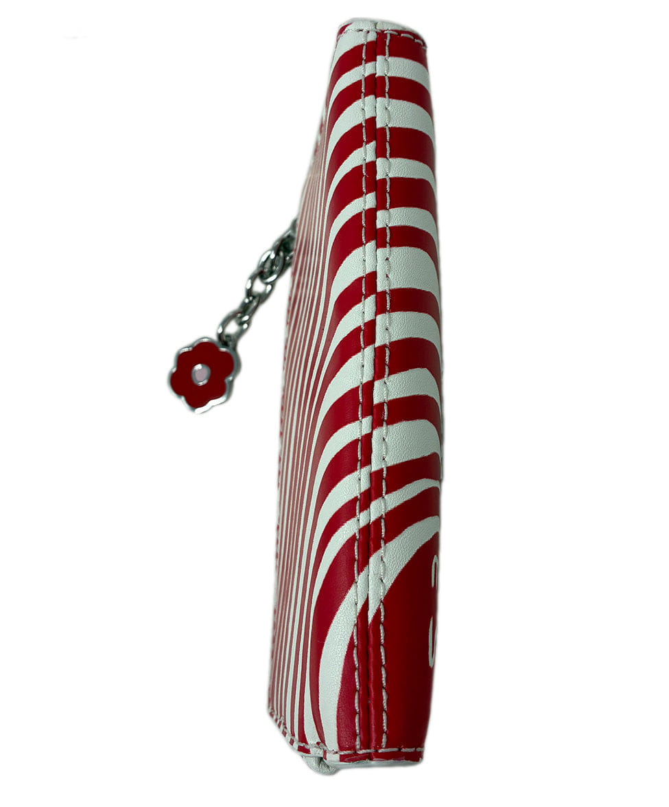 Marc Jacobs x David Shrigley Red and White Wallet
