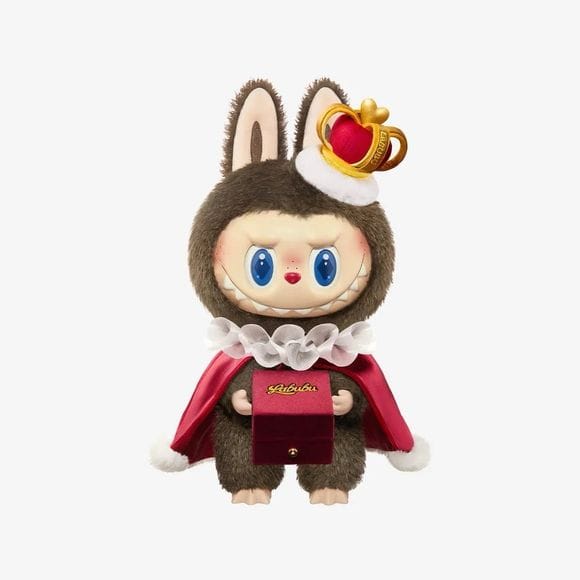 POP MART The Monsters Labubu Let's Checkmate King 13 - inch Vinyl Plush AUTHENTIC