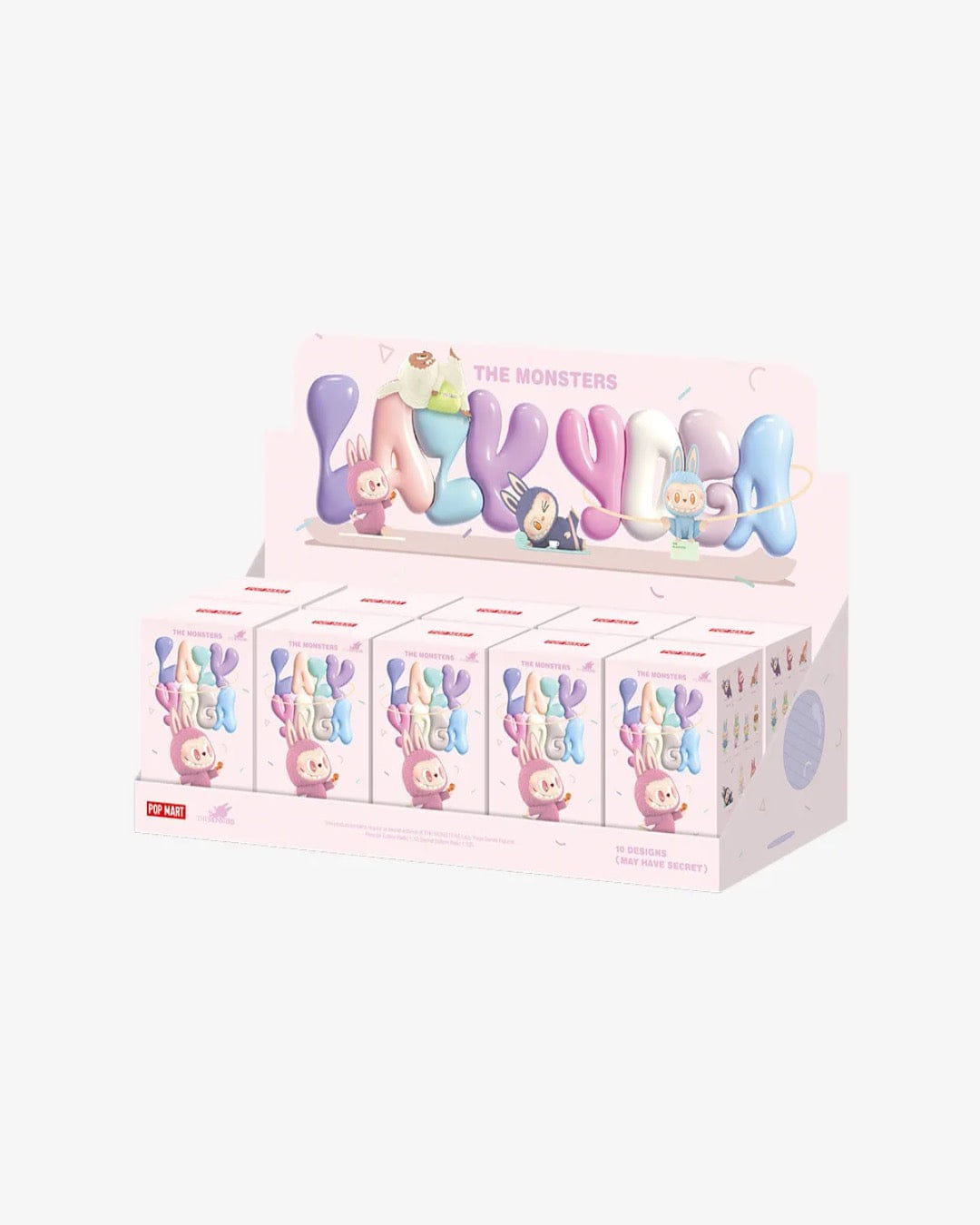 Pop Mart Labubu The Monster LAZY YOGA