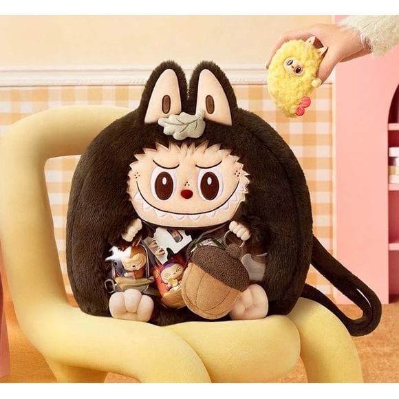 POP MART The Monsters Labubu Mokoko Fall Into Sweaters Plush Ita Bag AUTHENTIC