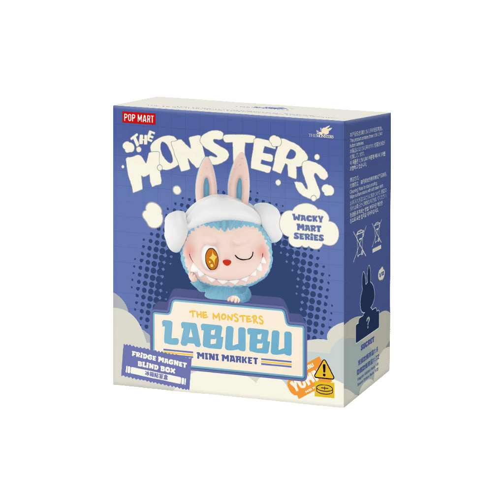 Pop Mart The Monsters Labubu Wacky Mart Series - Fridge Magnet Blind Box