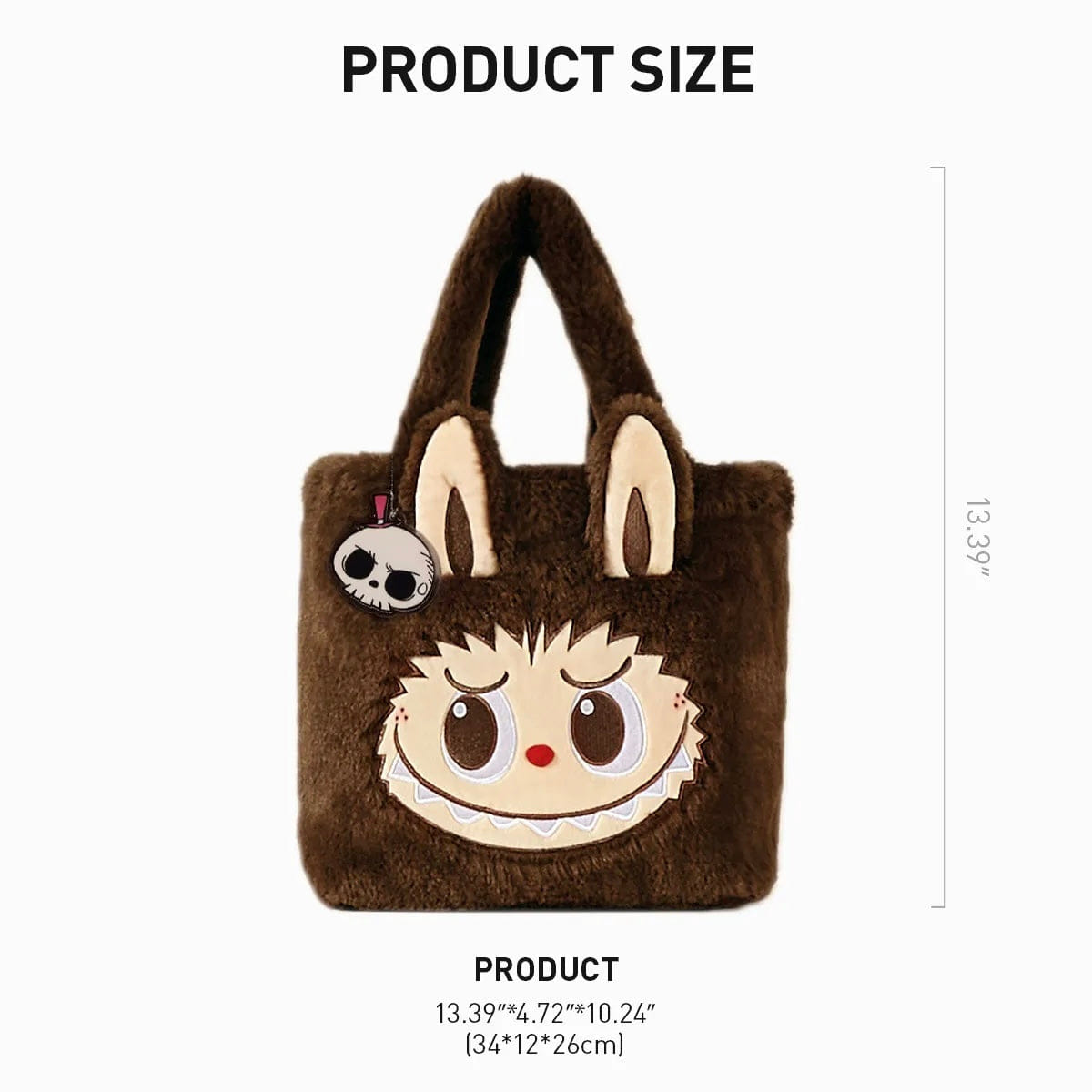 Pop Mart The Monsters Labubu Classic Bag Series Reversible Plush Bag