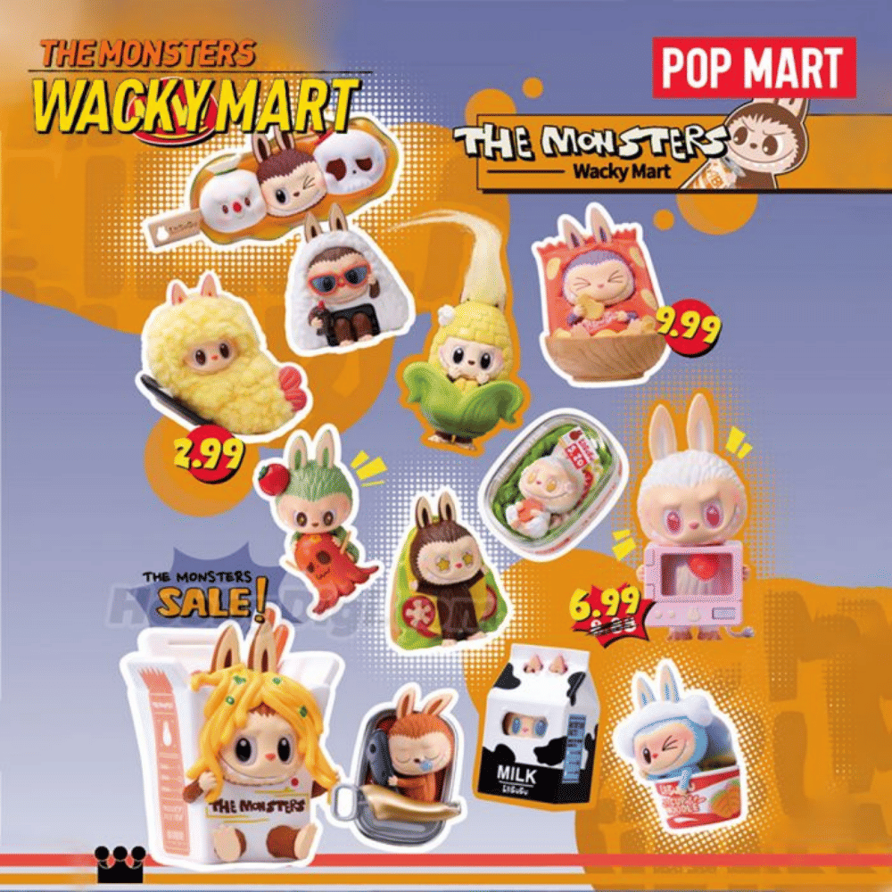 POP MART LABUBU THE MONSTERS 怪味便利商店系列 盲盒