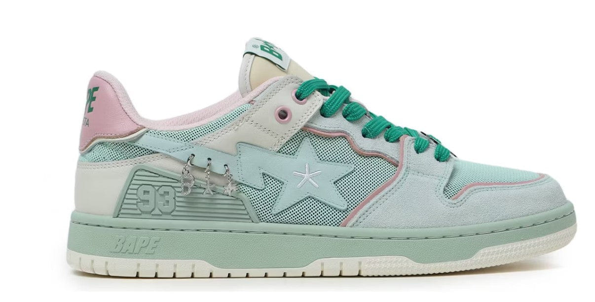 BAPE A Bathing Ape Bape SK8 Sta BAPY Minty Green (Women's)
