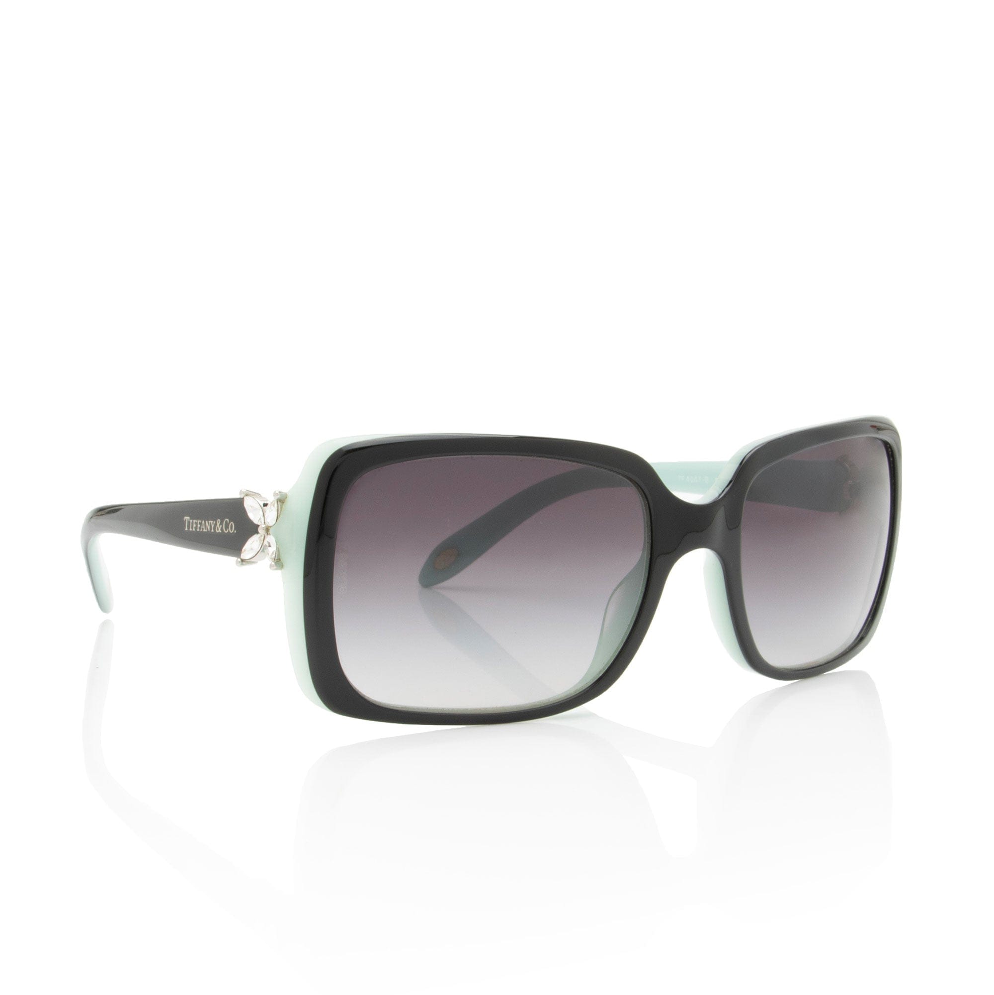 Tiffany & Co. Crystal Rectangular Sunglasses