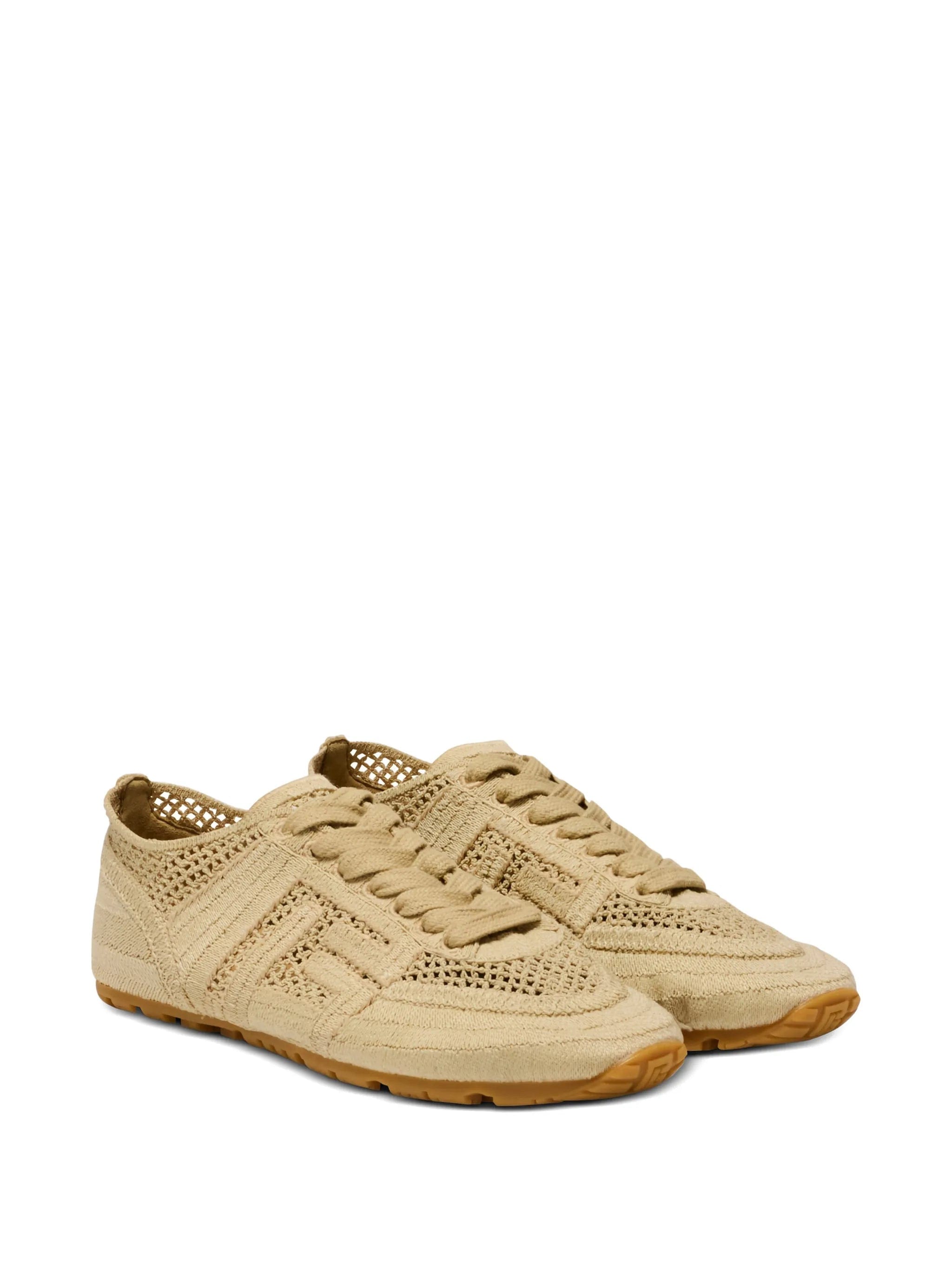 Balmain Racer 45 macramé trainers