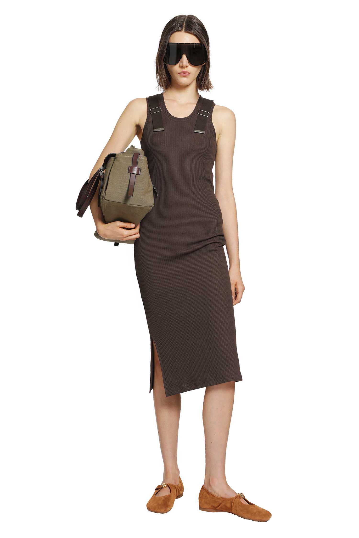 Loewe Dress in Stretch Cotton