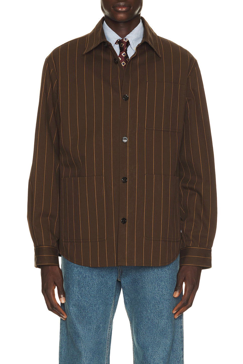 Valentino Striped Overshirt