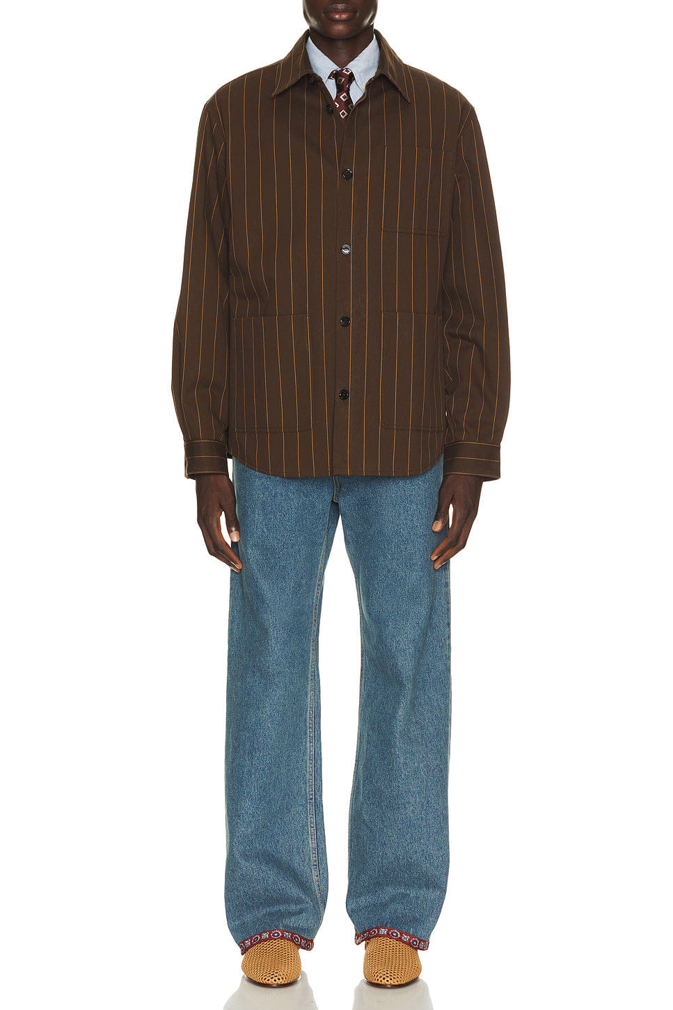 Valentino Striped Overshirt