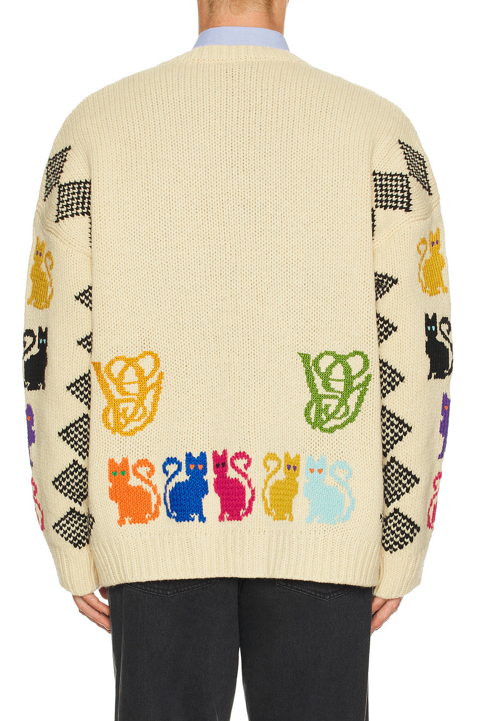 Valentino Wool Cat Cardigan