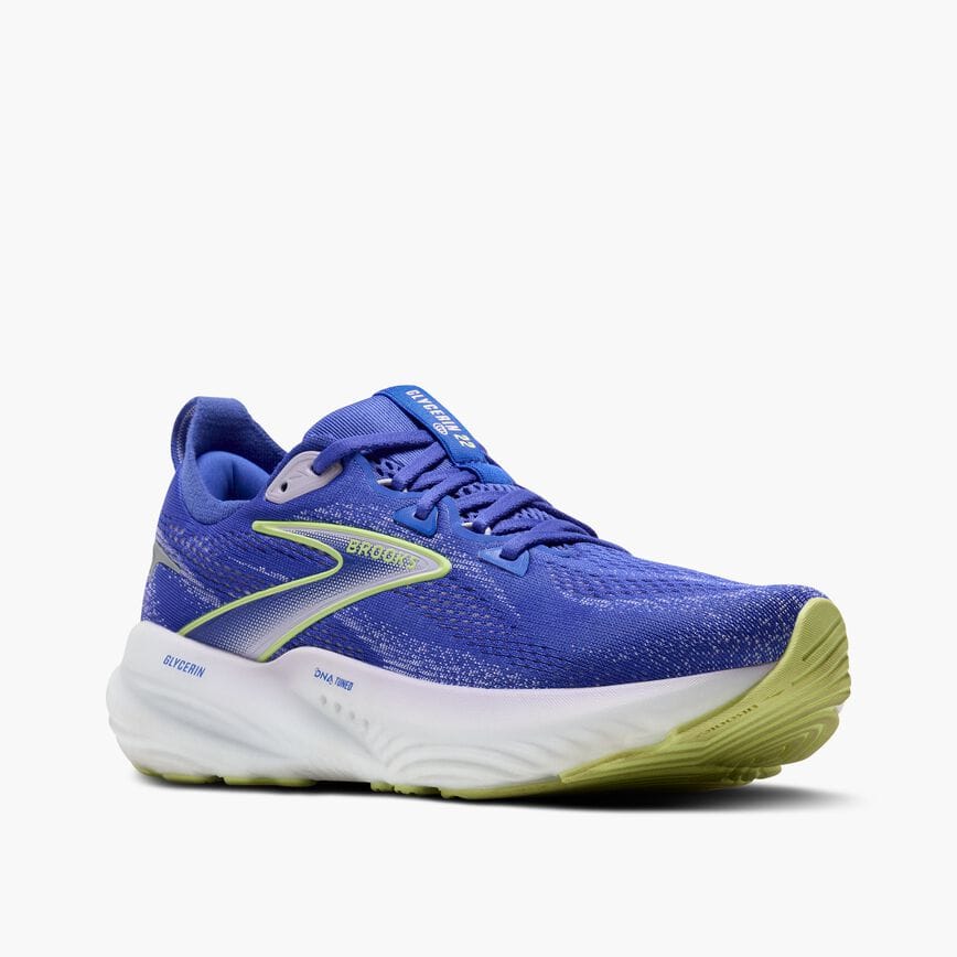 Brooks Glycerin 22 Amparo Blue/Hyper Iris/Yellow (Women's)