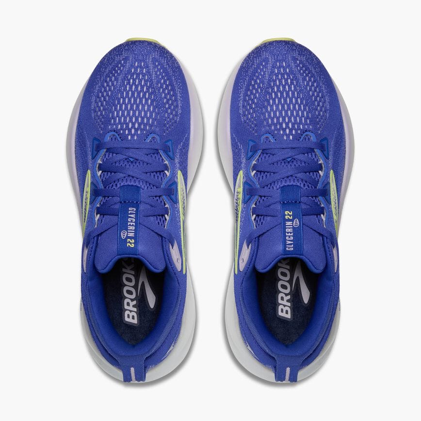 Brooks Glycerin 22 Amparo Blue/Hyper Iris/Yellow (Women's)