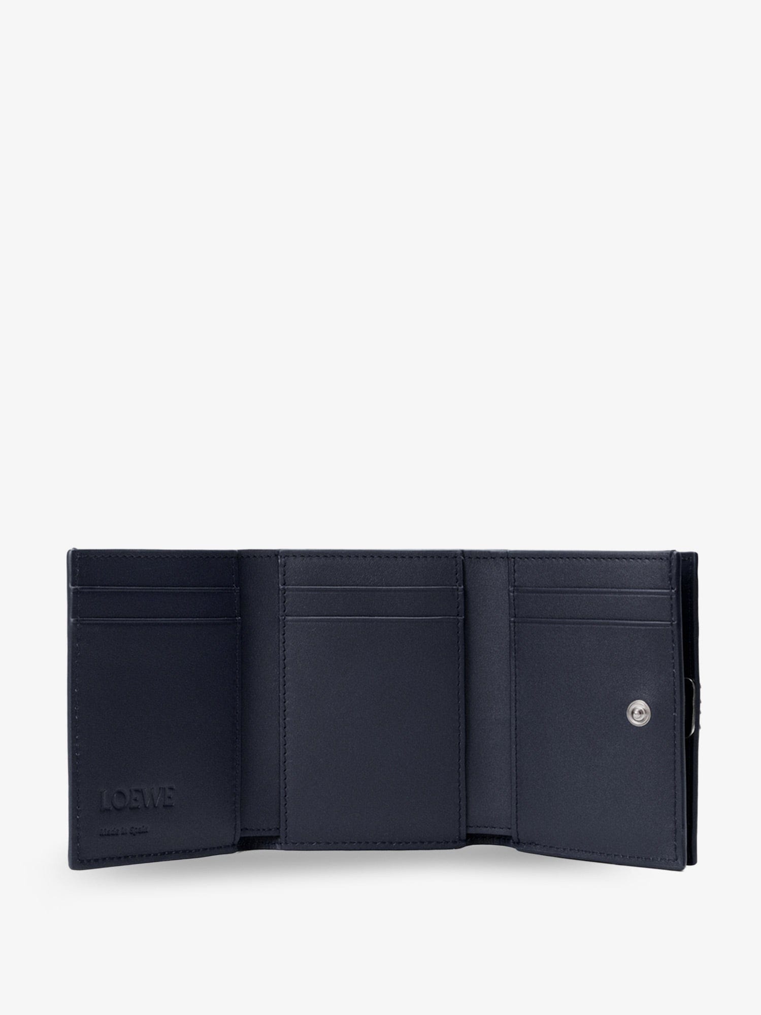 Loewe Anagram Trifold Leather Wallet