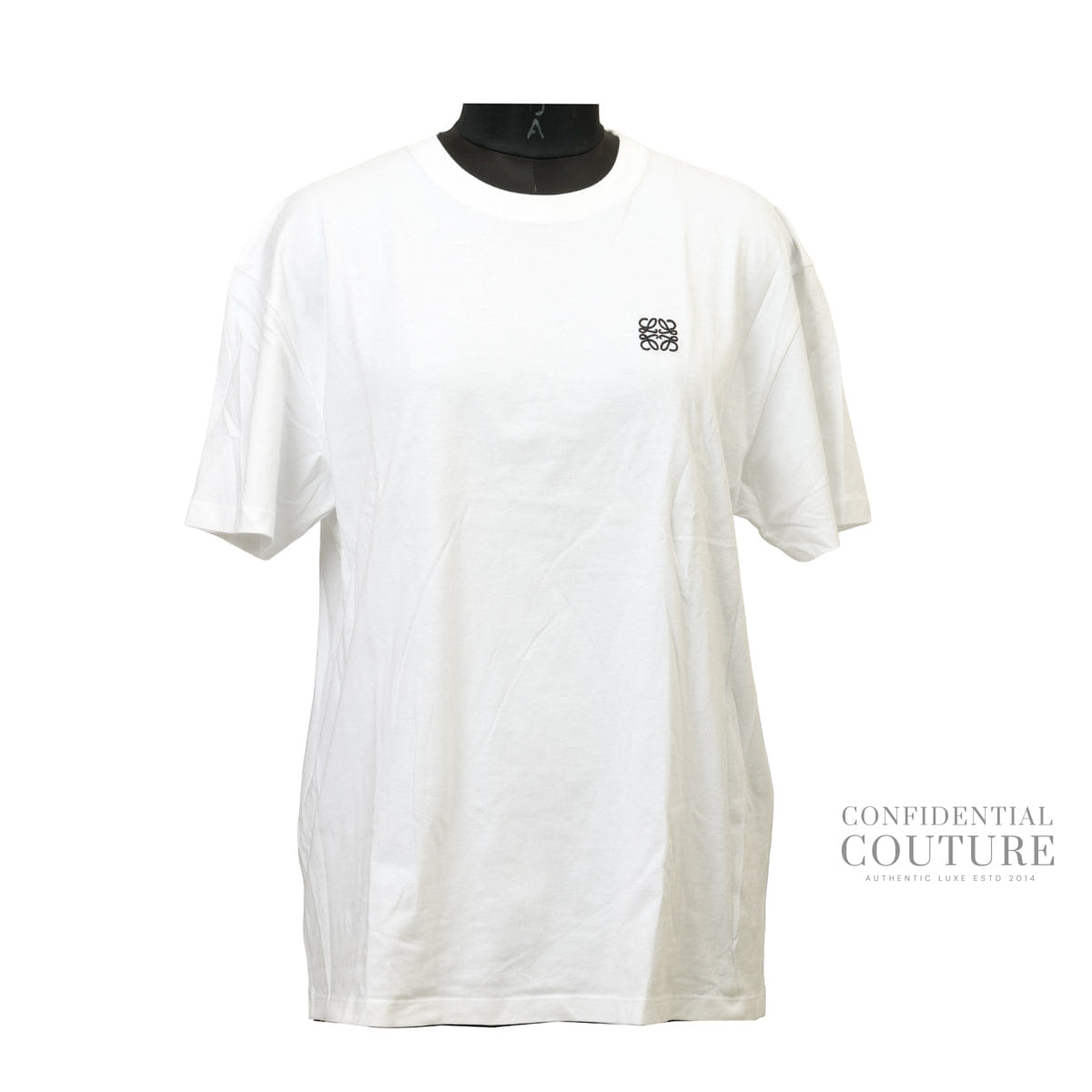 Loewe White Regular Fit T - Shirt In Cotton | L