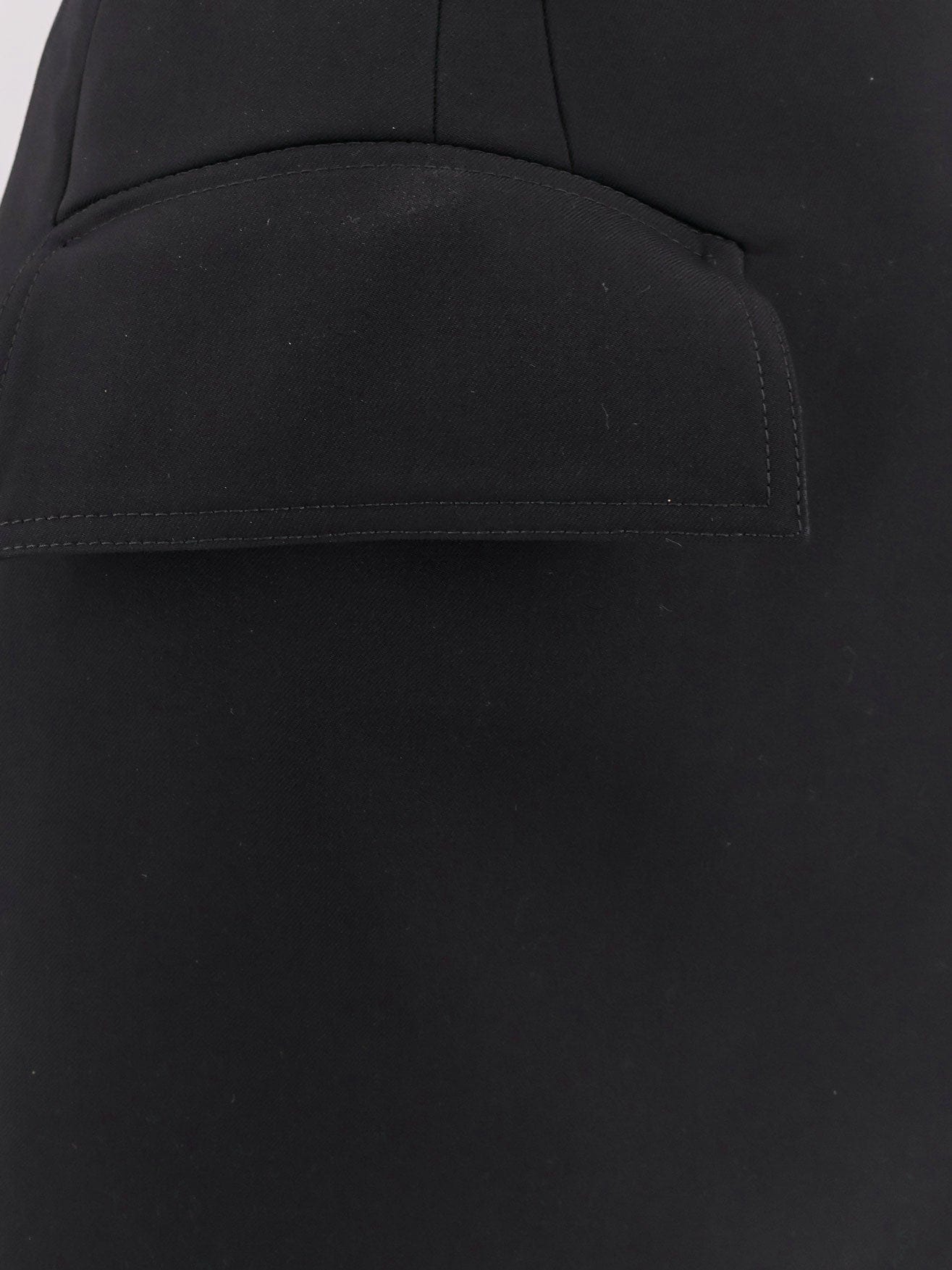 Alexander McQueen Mini lenght wool skirt