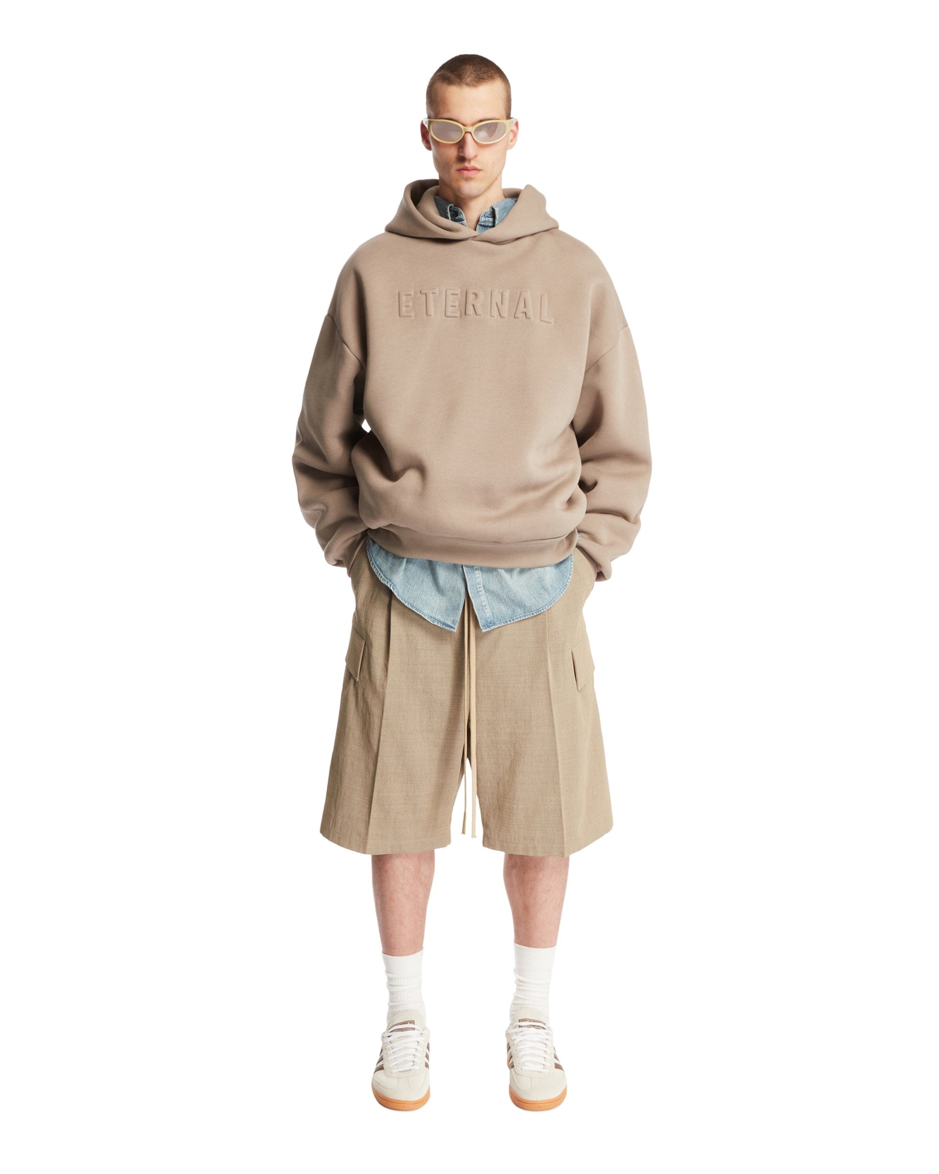 Fear of God Felpa Eternal Con Cappuccio Beige