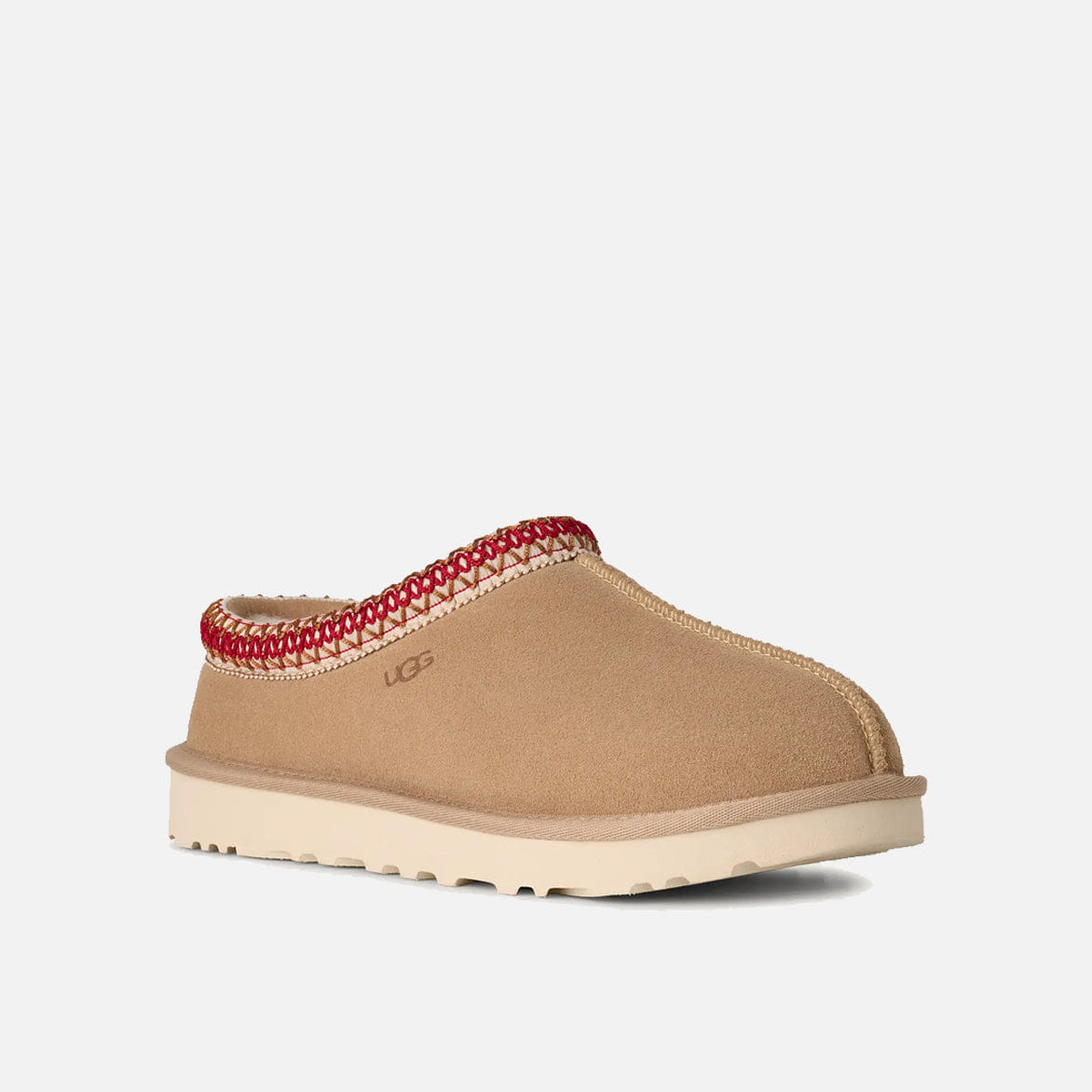 UGG WMNS TASMAN II - SAND / DARK CHERRY