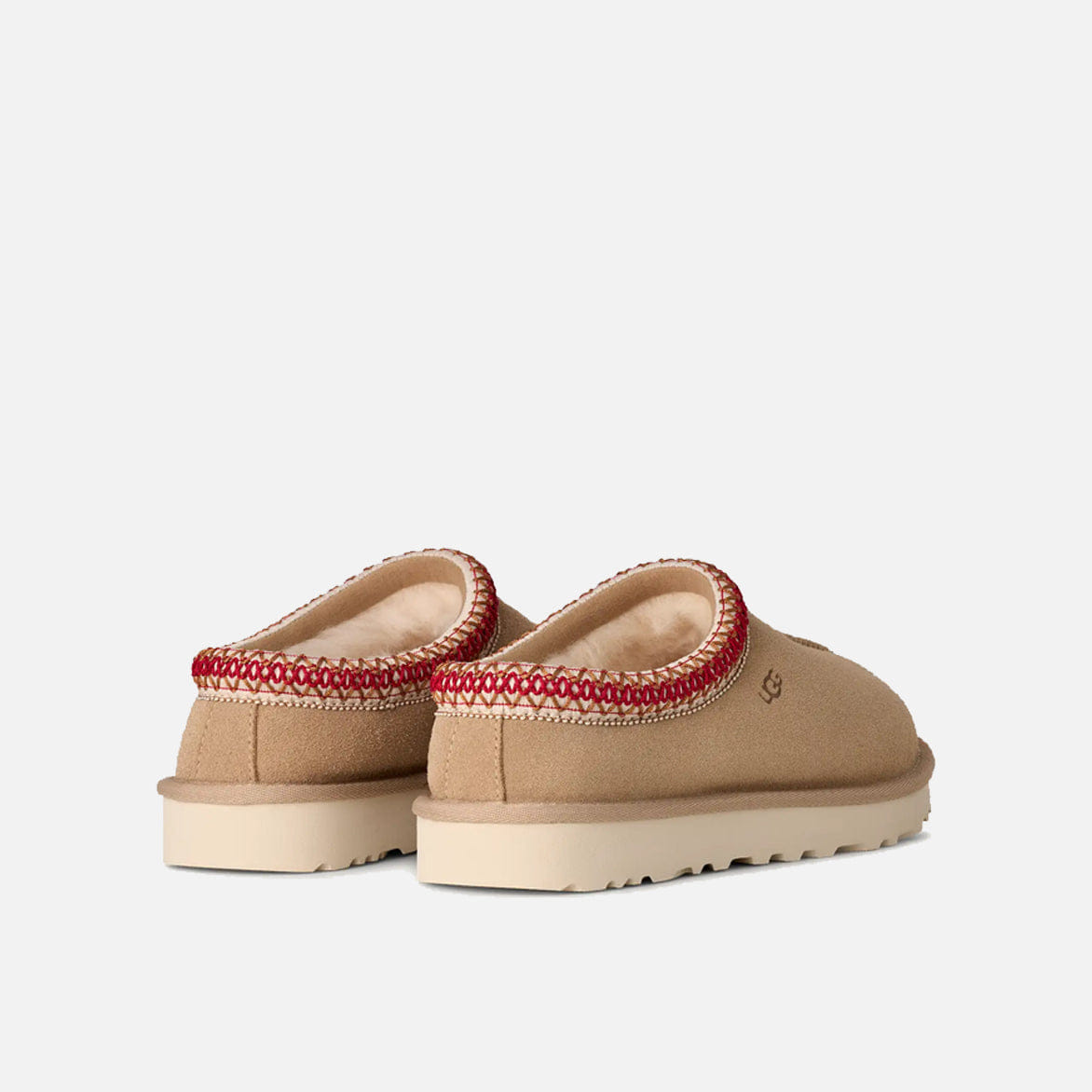 UGG WMNS TASMAN II - SAND / DARK CHERRY