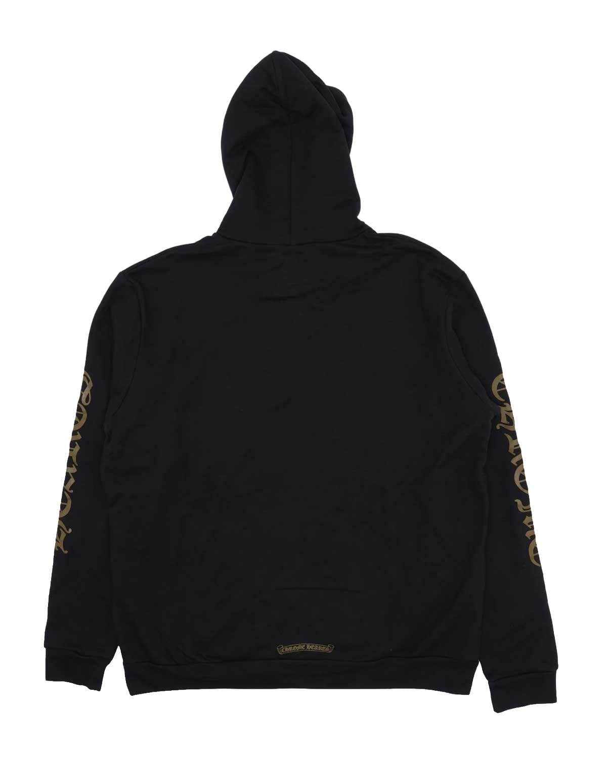 Chrome Hearts Vertical Logo Zip Up Black/Olive