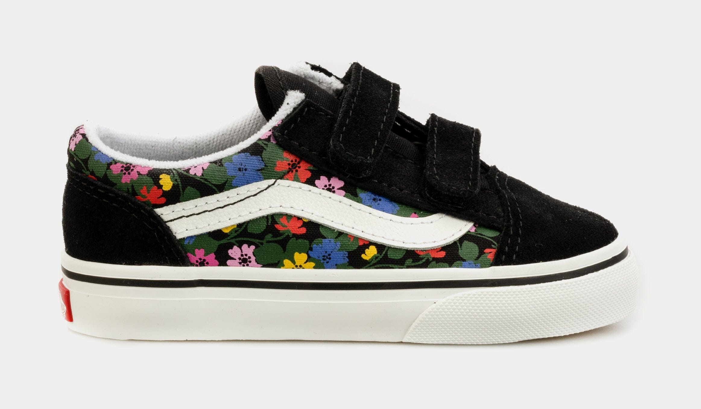 Vans Old Skool Infant Toddler Skate Shoes (Black/Multi)