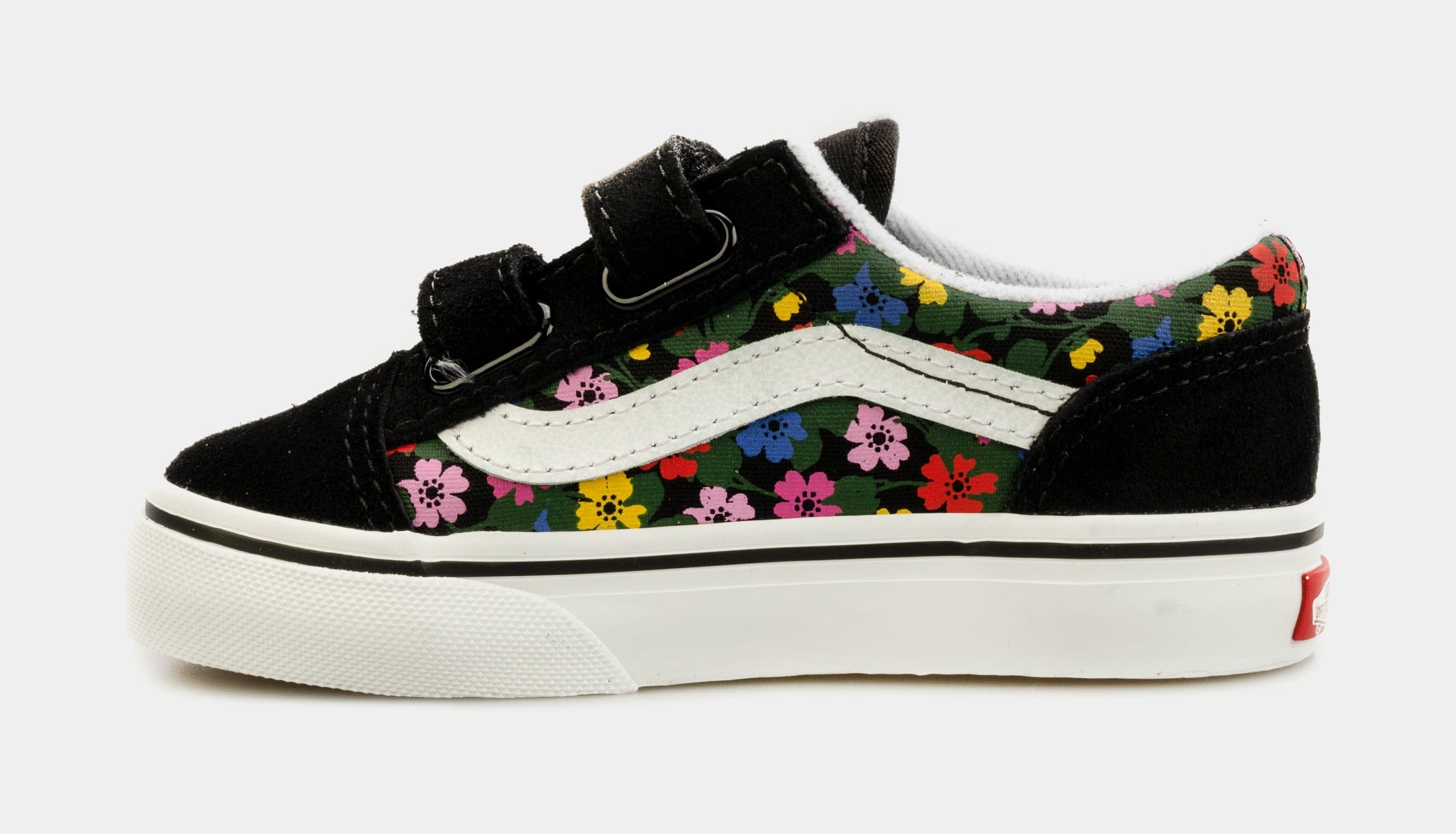 Vans Old Skool Infant Toddler Skate Shoes (Black/Multi)
