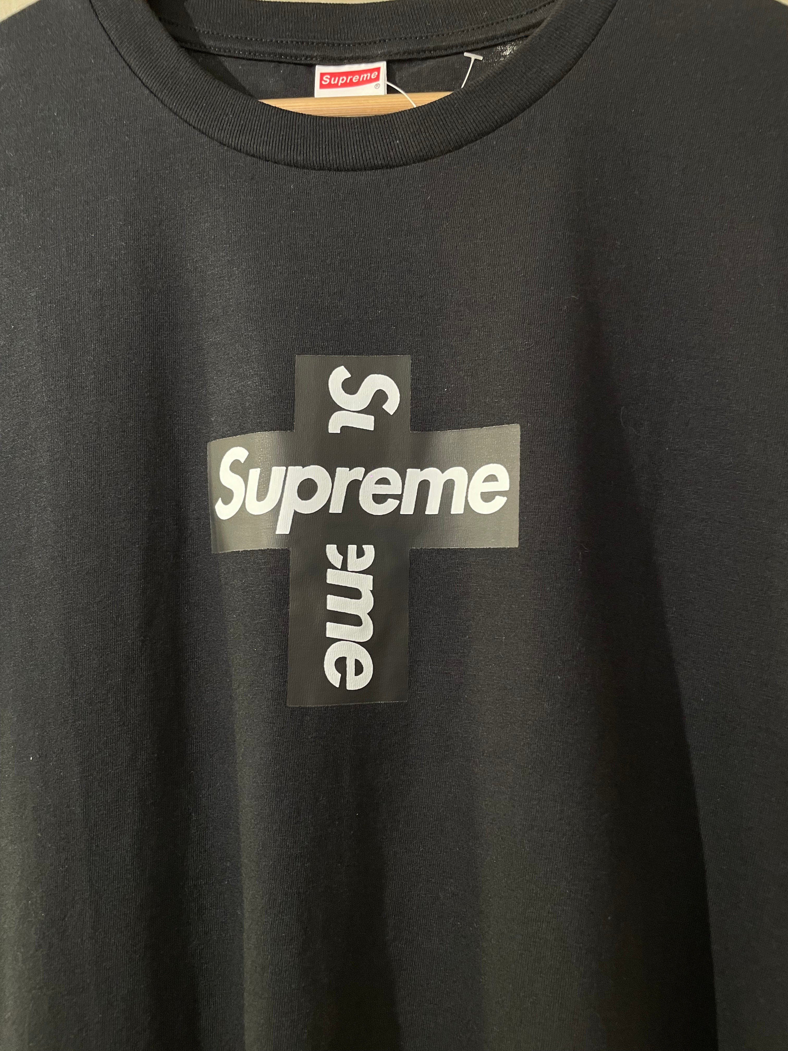 Supreme Cross T - Shirt - Black