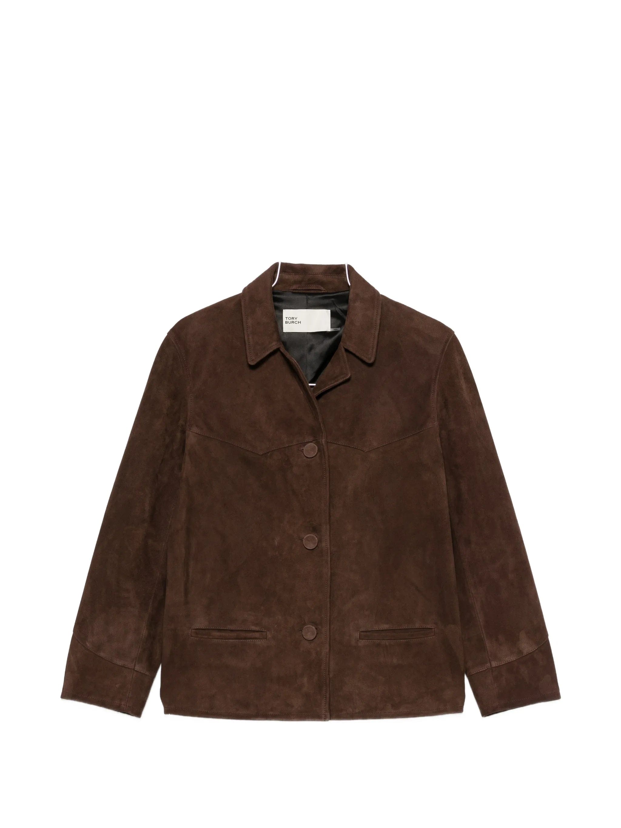 Tory Burch suede western - style jacket