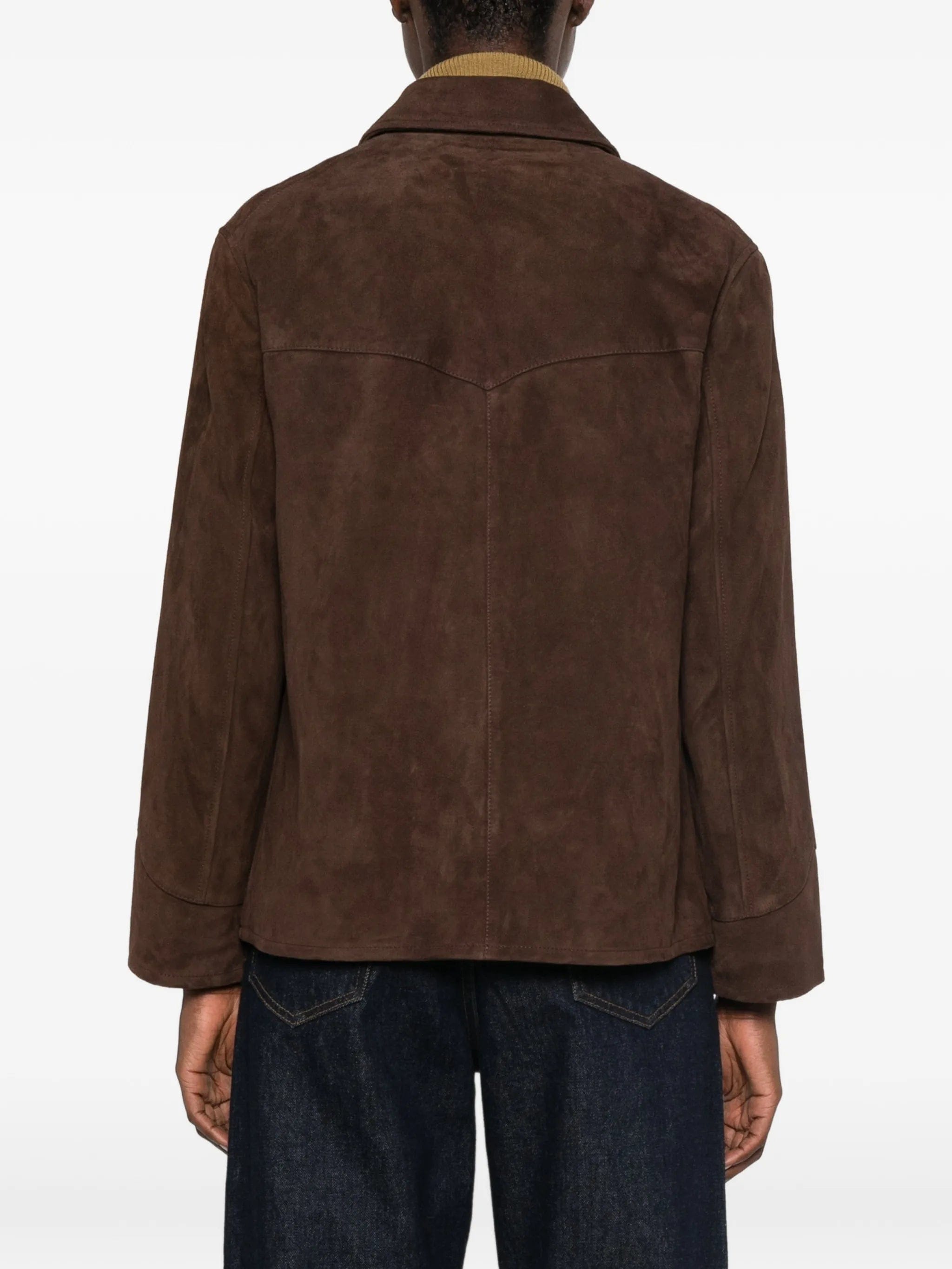 Tory Burch suede western - style jacket
