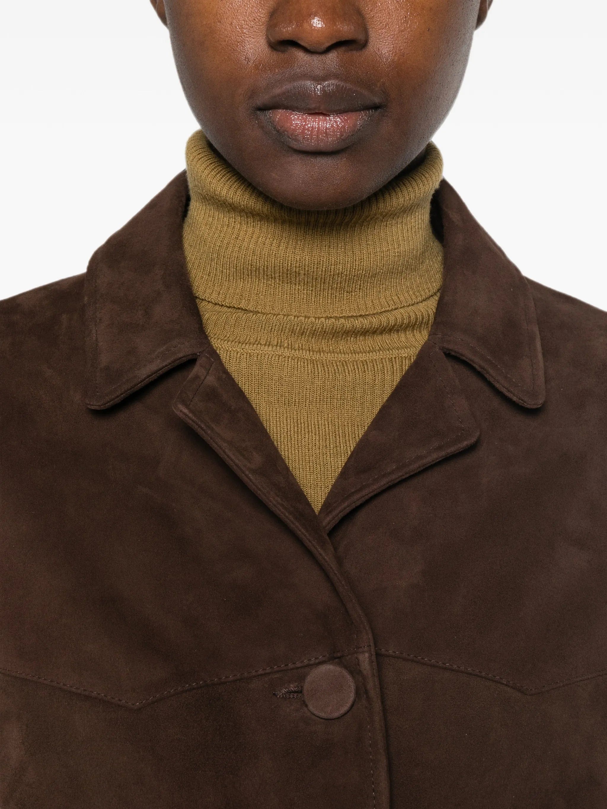 Tory Burch suede western - style jacket