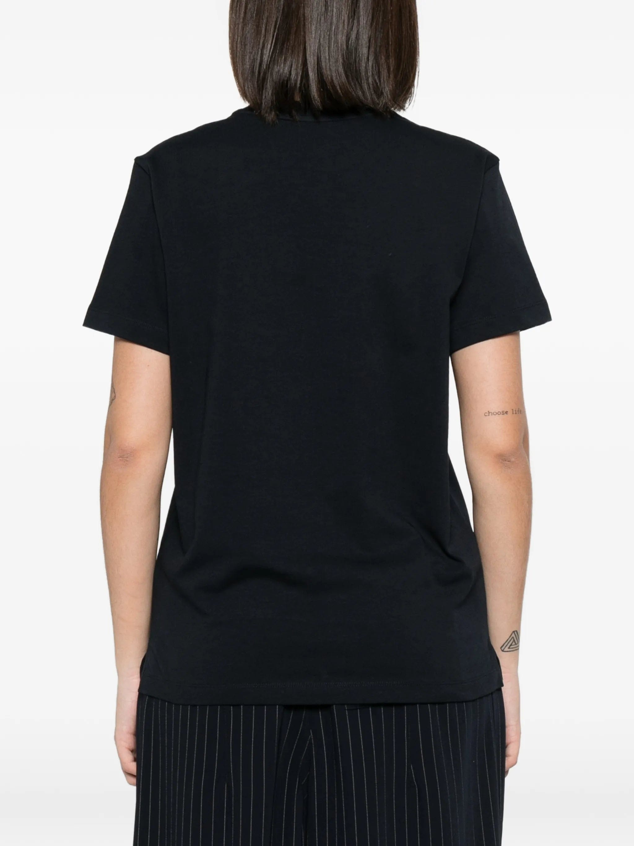 Moncler logo - embroidered T - shirt