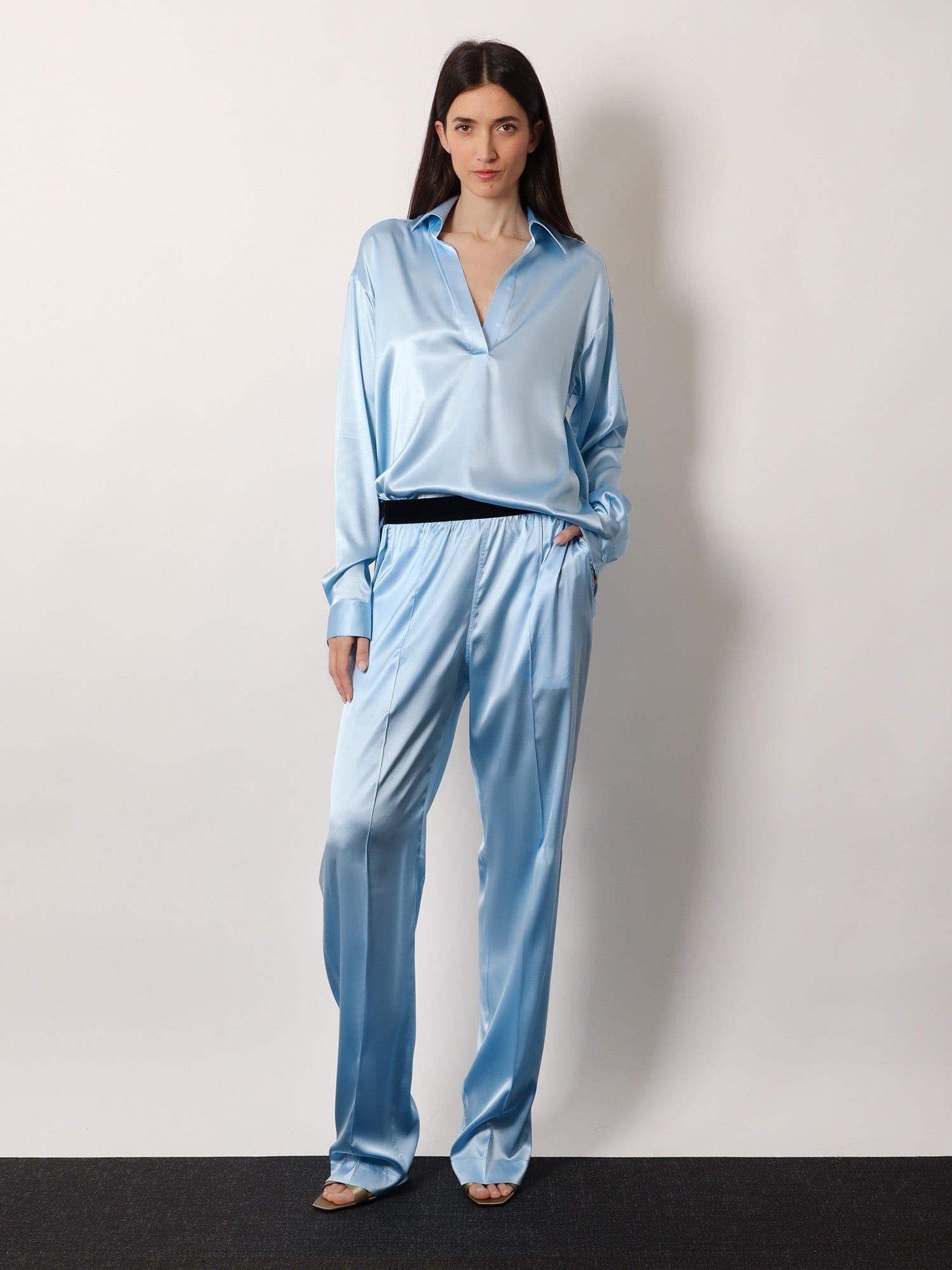 TOM FORD Pyjamas stretch satin trousers