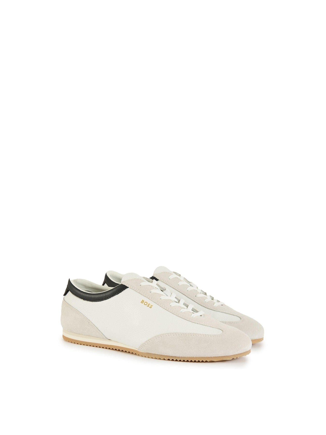 Boss Lineor Low Top Trainers White