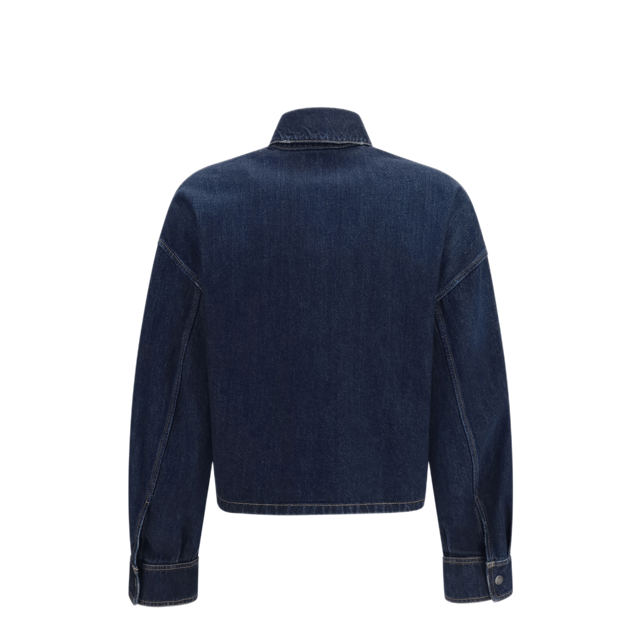 Prada Denim Shirt With Logo