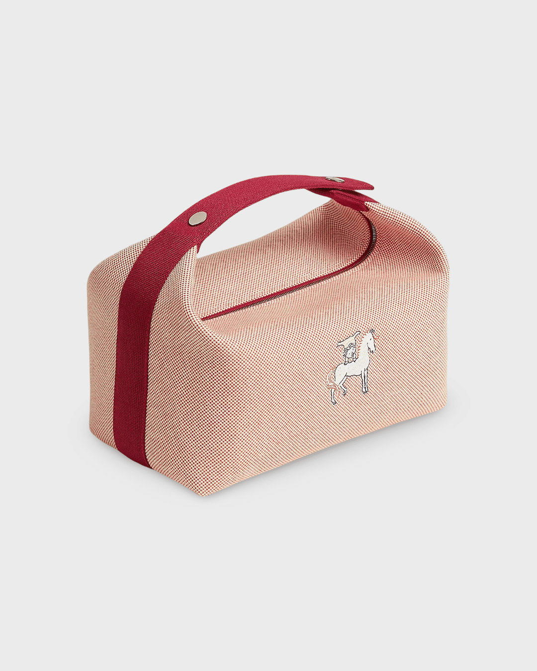 Hermes Bride - a - Brac Cabriole case, large model Terracotta