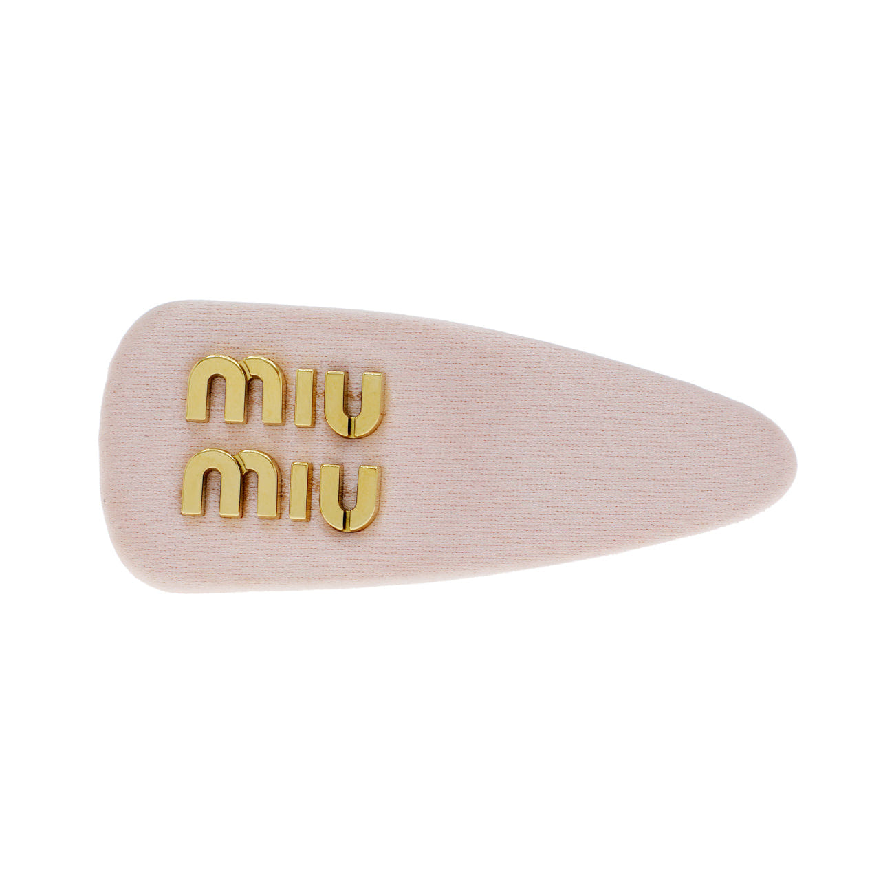 Miu Miu Pink Satin Hair Clip