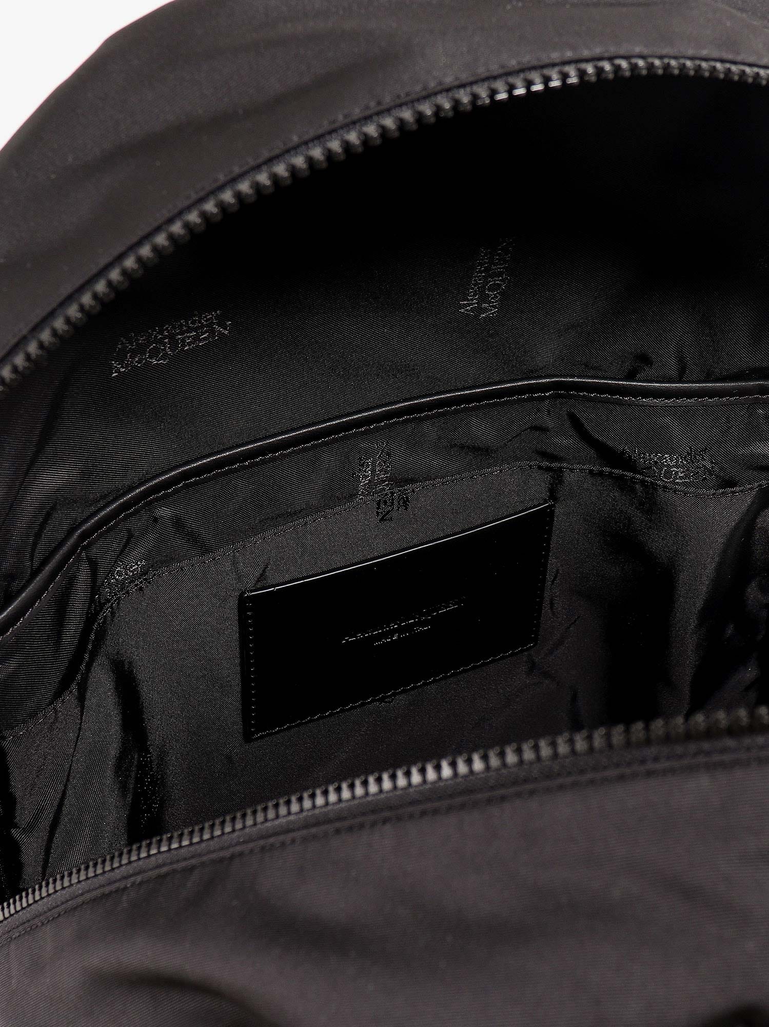 Alexander McQueen Metropolitan nylon backpack with graffiti print
