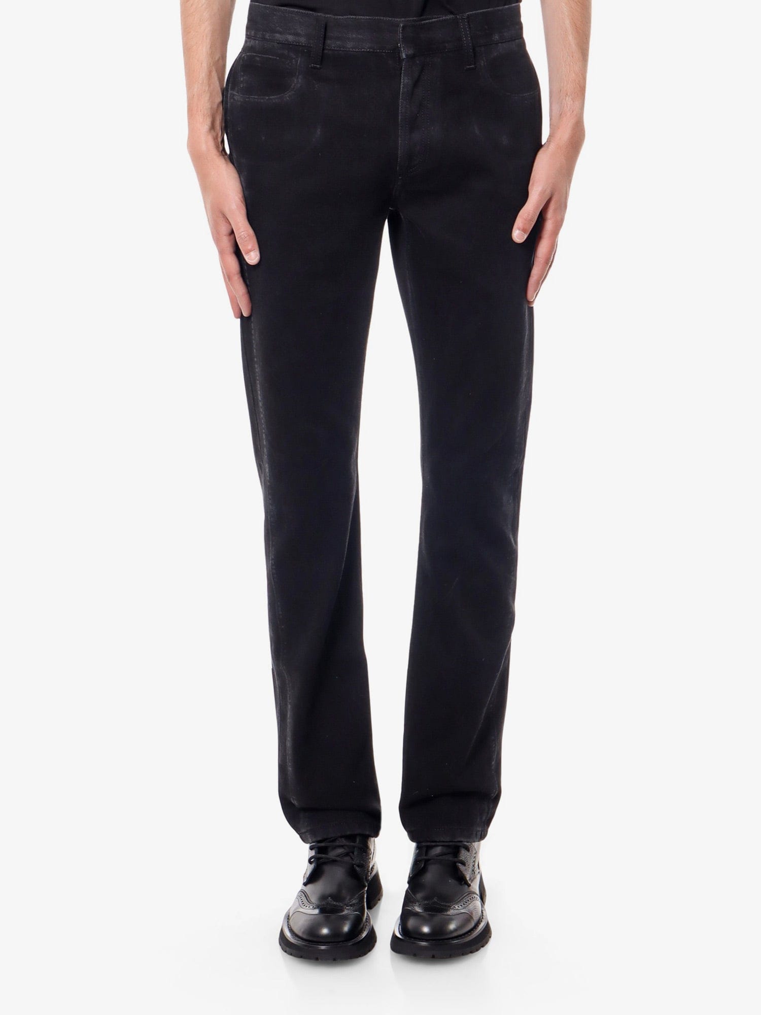 Alexander McQueen Black denim trouser