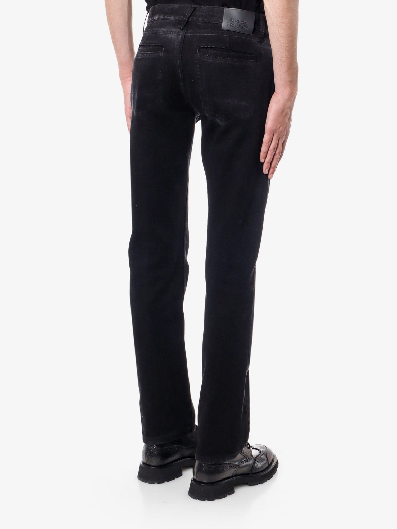 Alexander McQueen Black denim trouser