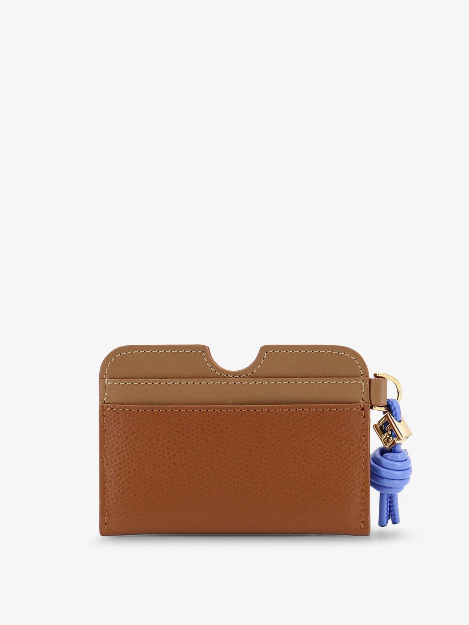 Fendi FF Diamonds Leather Card Holder