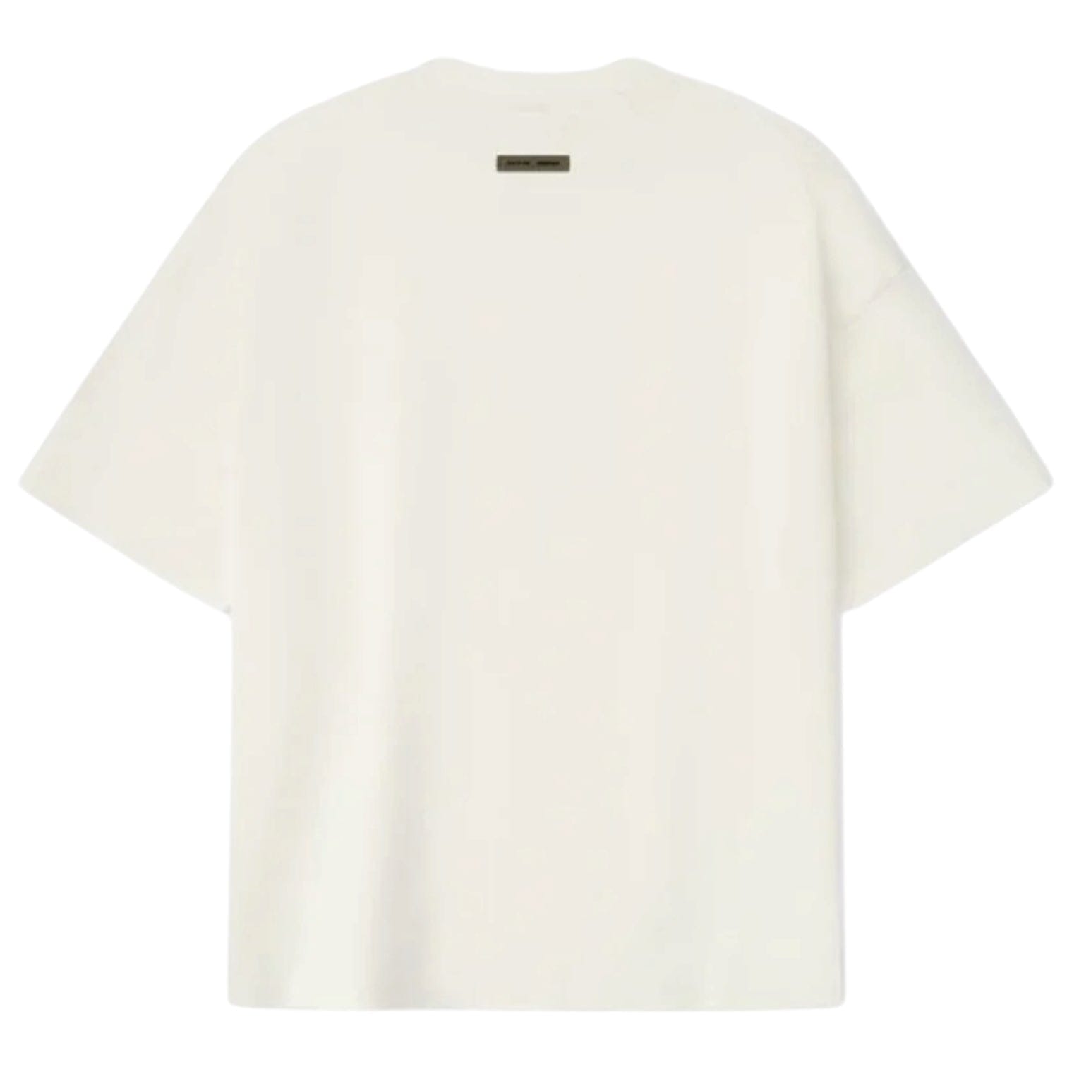 Fear Of God Essentials Ponte 90’s T-Shirt Ivory with Reflective Logo (FW25)