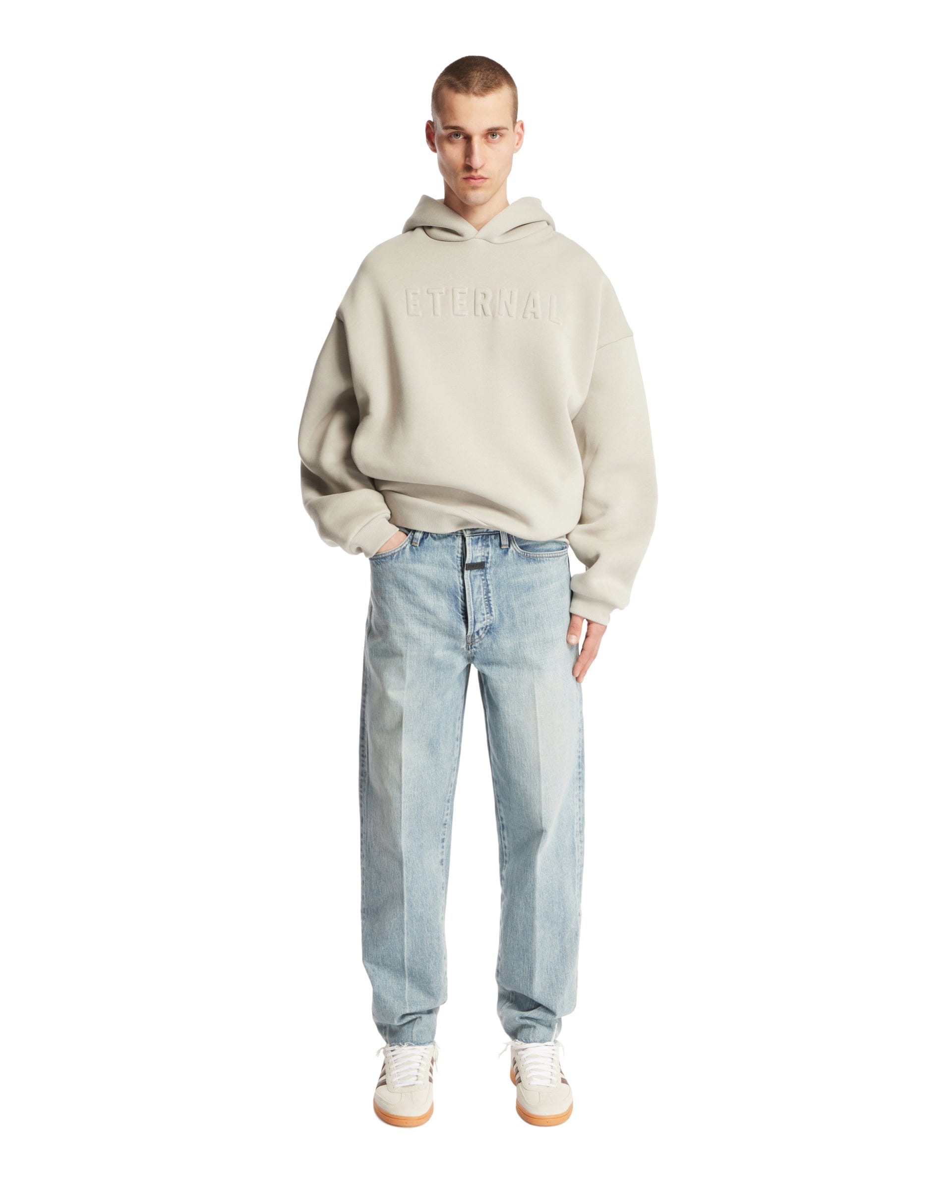 Fear of God Felpa Eternal Con Cappuccio Grigia
