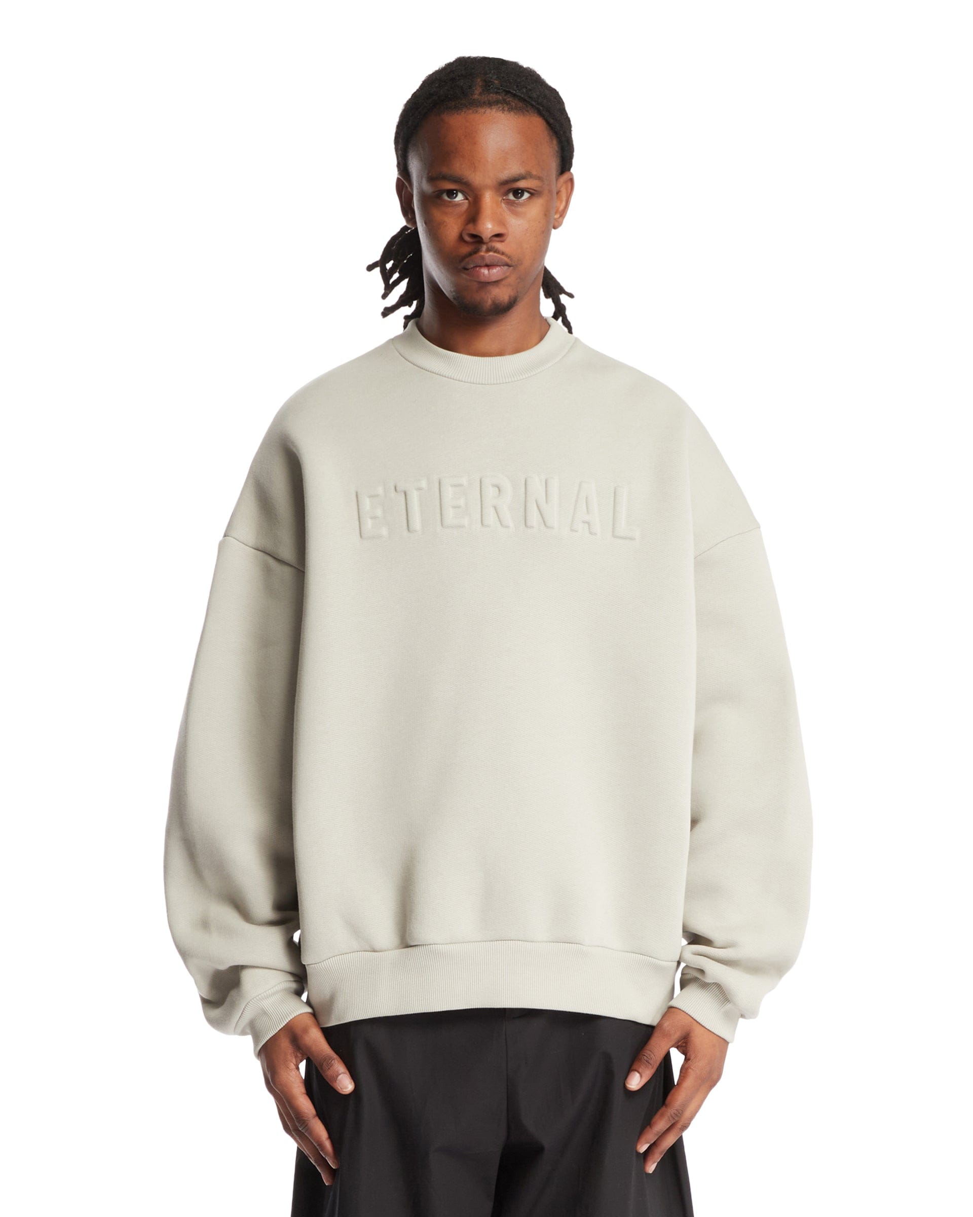 Fear of God Felpa Eternal In Cotone Grigia