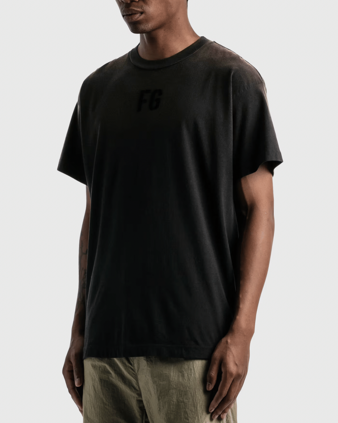 Fear of God FG T-Shirt Vintage Black (SS21)