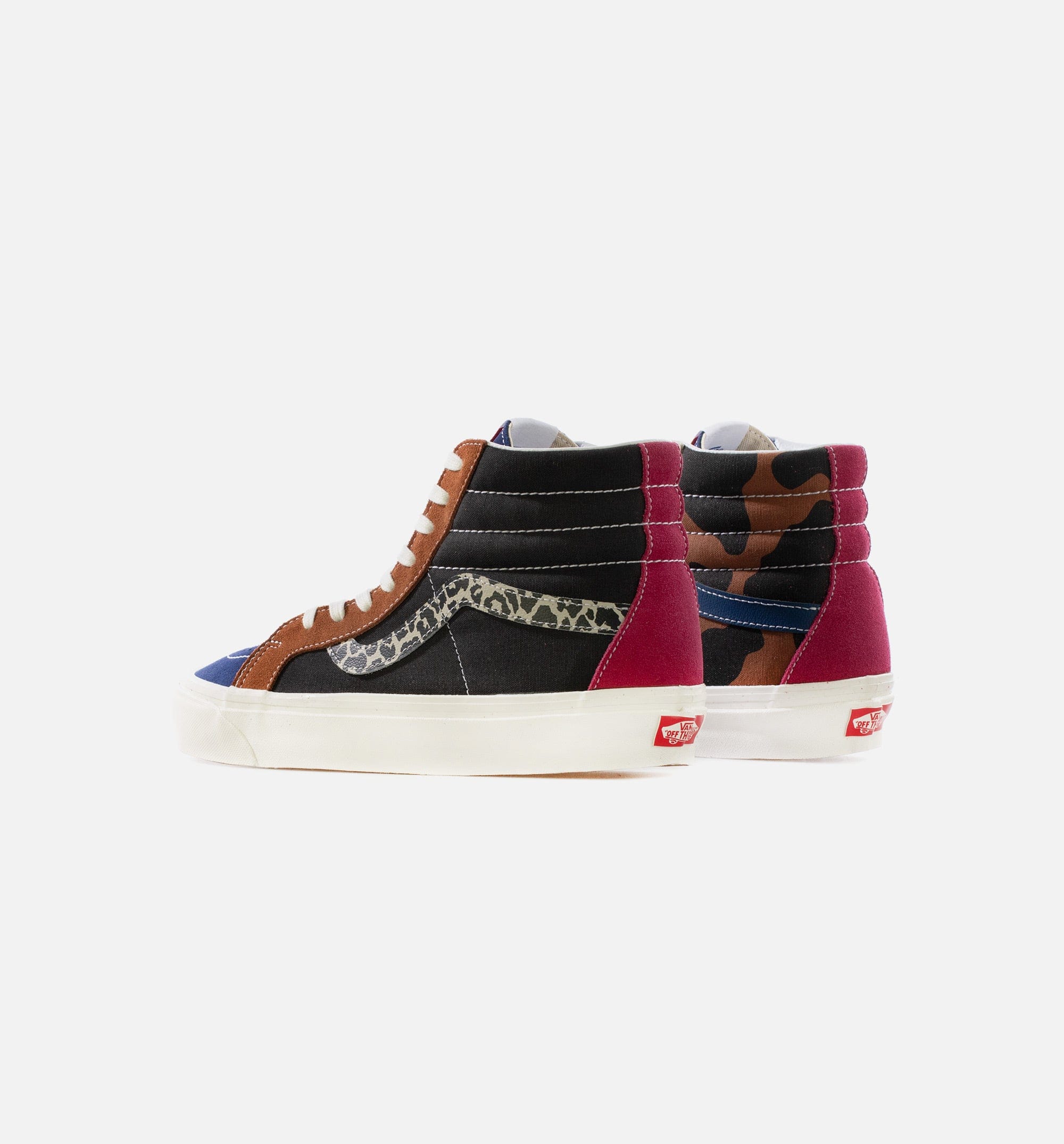 Vans SK8 Hi 38 DX Animal Mix Mens Skate Shoe - Animal Mix/Black