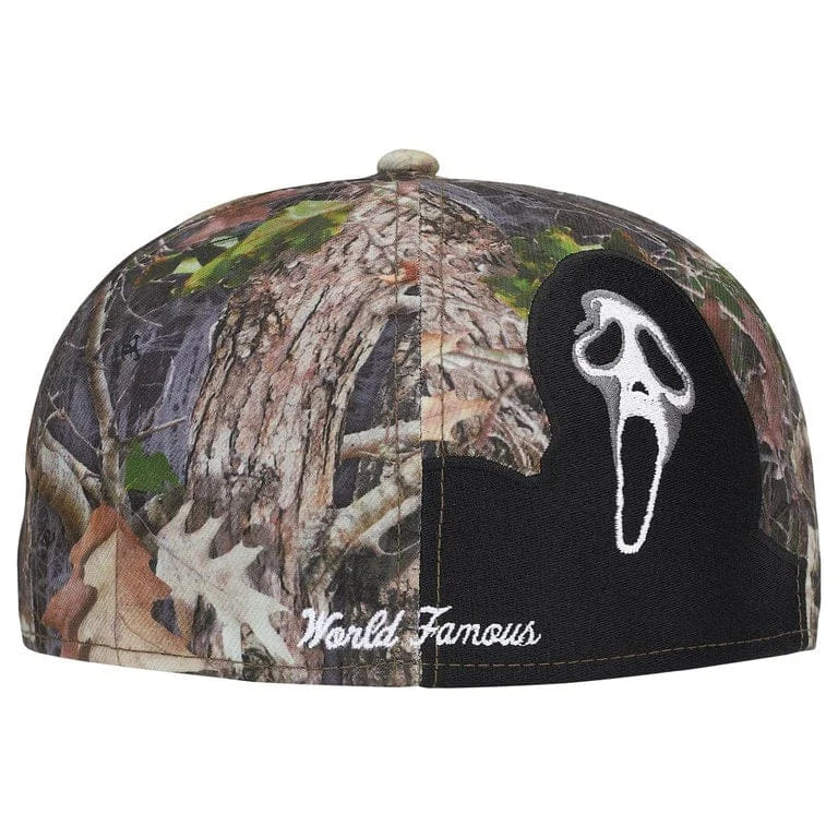 Supreme Ghostface Box Logo New Era Fitted Hat (TrueTimber Kanati Camo)