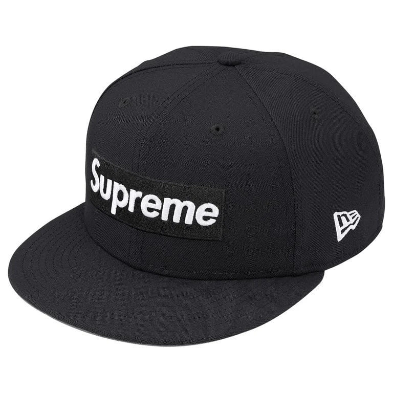 Supreme Ghostface Box Logo New Era Fitted Hat (Black)